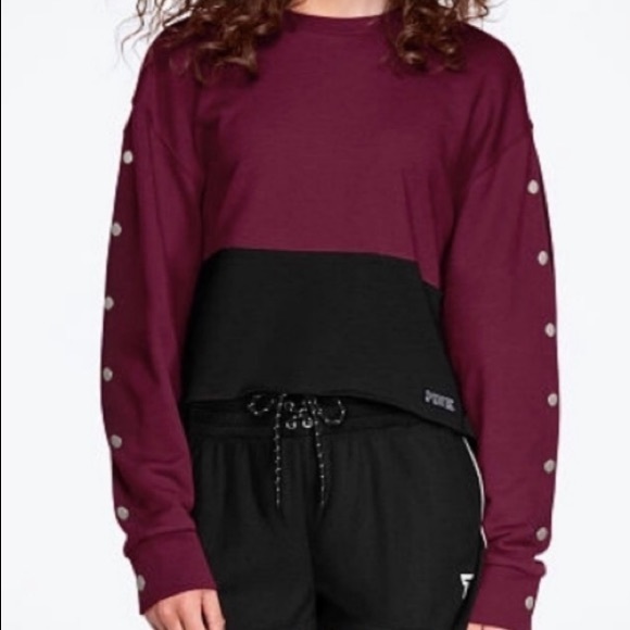 PINK Victoria's Secret Tops - VS Pink Boyfriend Crew